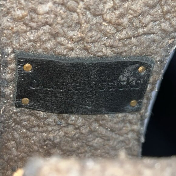 Dusica Sacks Italian Leather handmade distressed ankle boots sz 7 - Picture 11 of 13